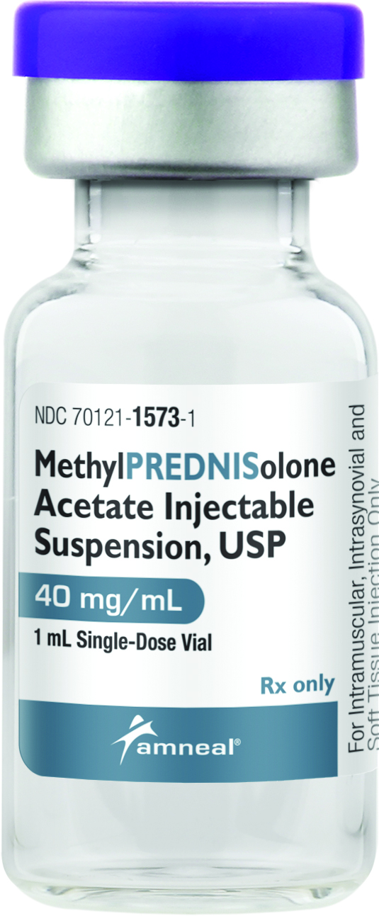 Methylprednisolone Acetate 40 mg / mL Injection  .. .  .  
